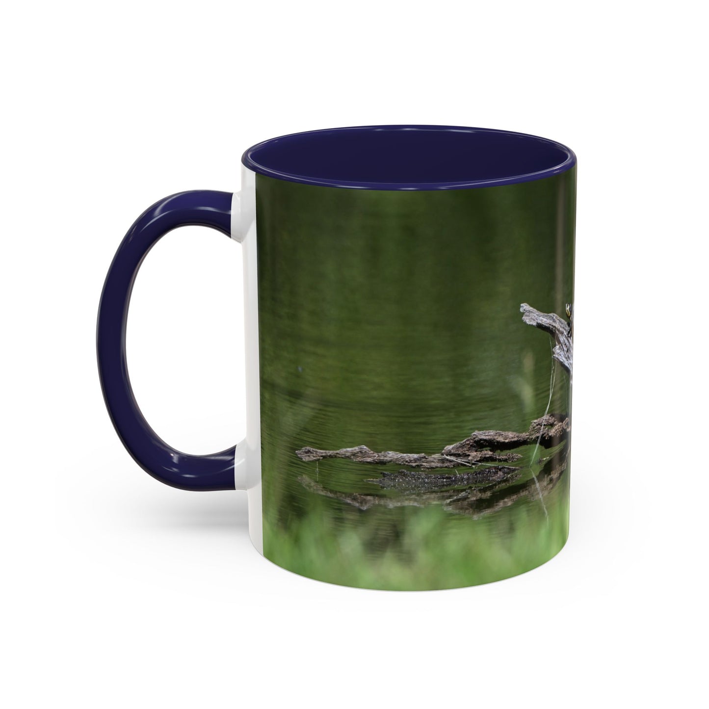 Nature-Inspired Coffee Mug with 'Coffee Time' Design - Perfect Gift for Nature Lovers