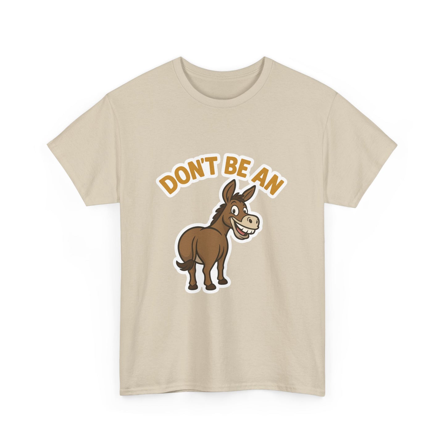 Funny Donkey Graphic Tee - Unisex Heavy Cotton Shirt