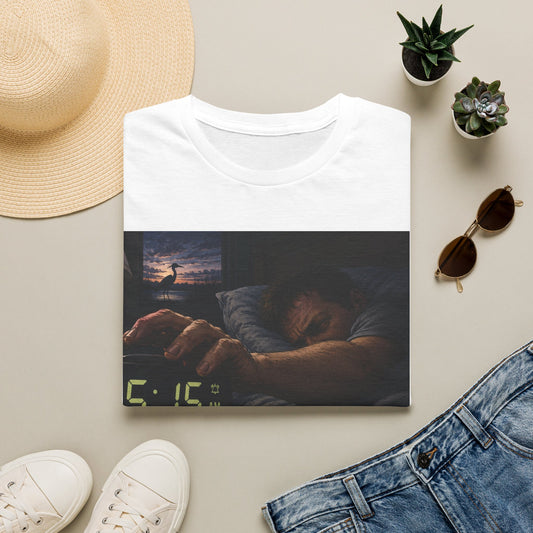 T-Shirt — "The Worst Part of Birding" Funny Early-Morning Birdwatcher Tee