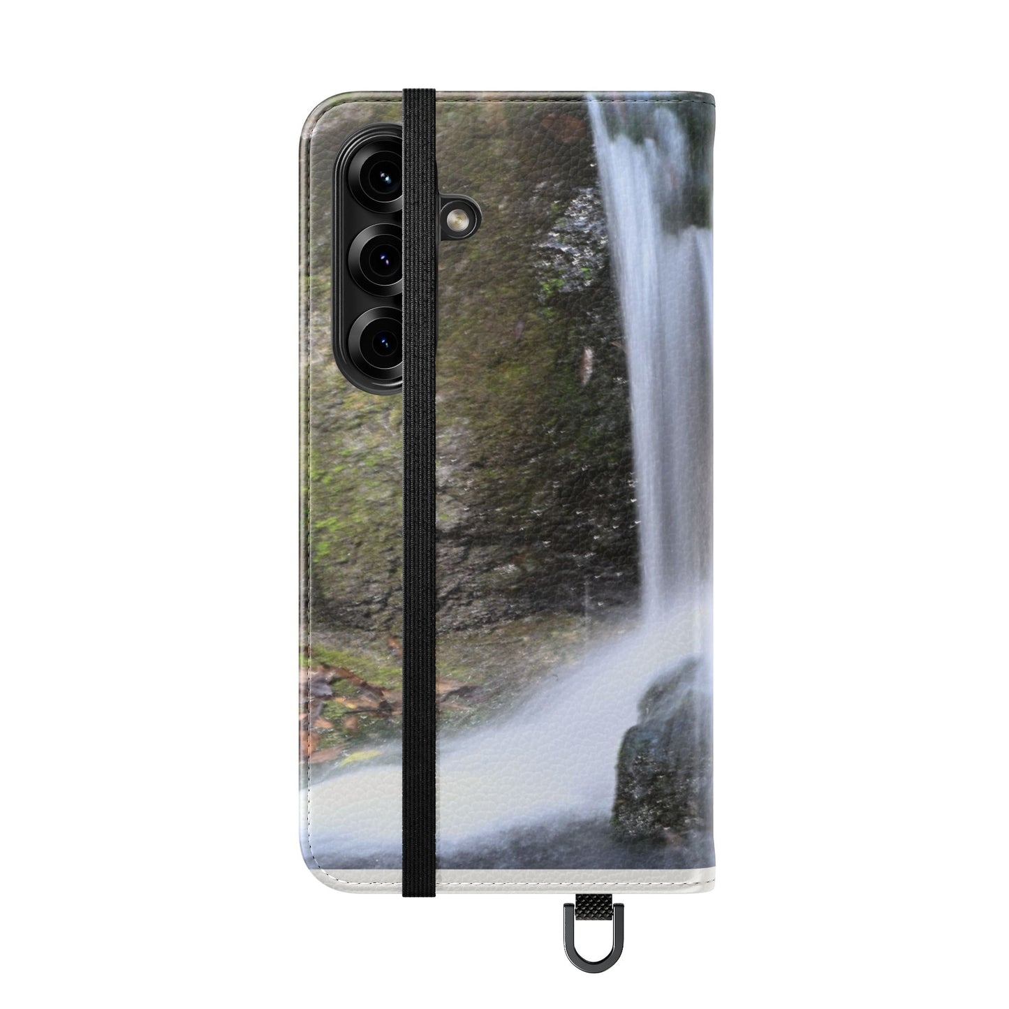 Scenic Waterfall Flip Case, Nature Phone Wallet, Eco-Friendly Phone Accessory, Gift for Nature Lovers, Travel Must-Have