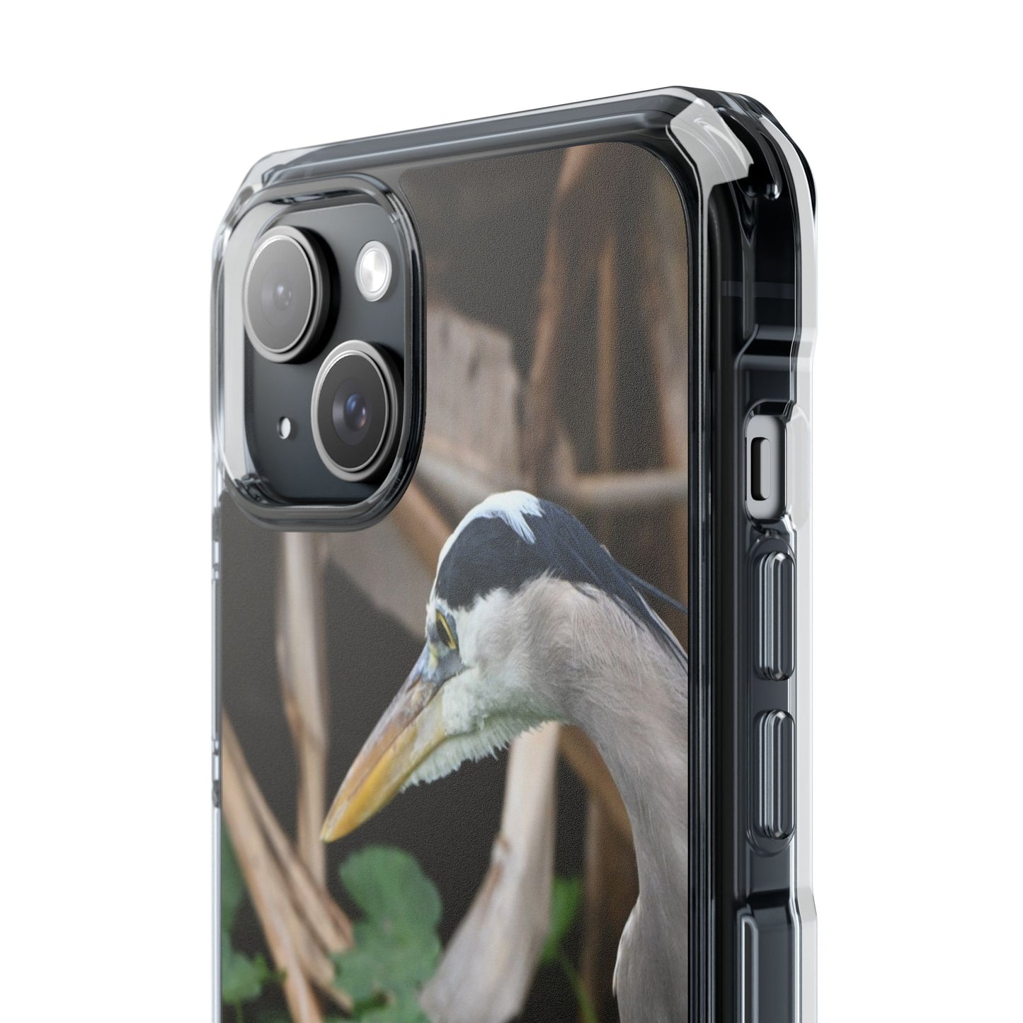 Great Blue Heron Phone Case with Clear Impact Design, Gift for Nature Lovers, Unique Phone Accessory, Protective Case, Bird Enthusiast Gift