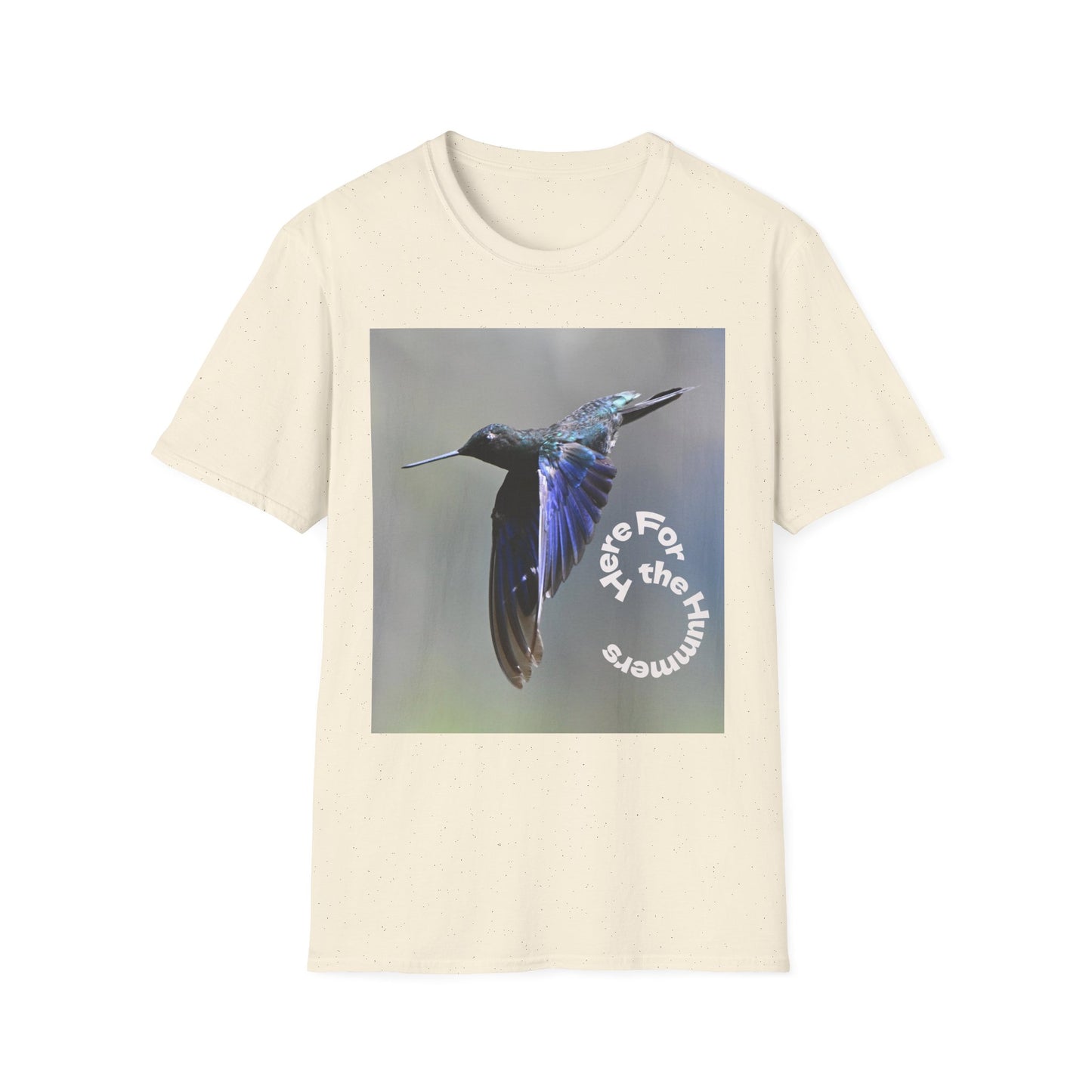Hummingbird Photo Tee — "For the Tiny Moments" Nature T-Shirt