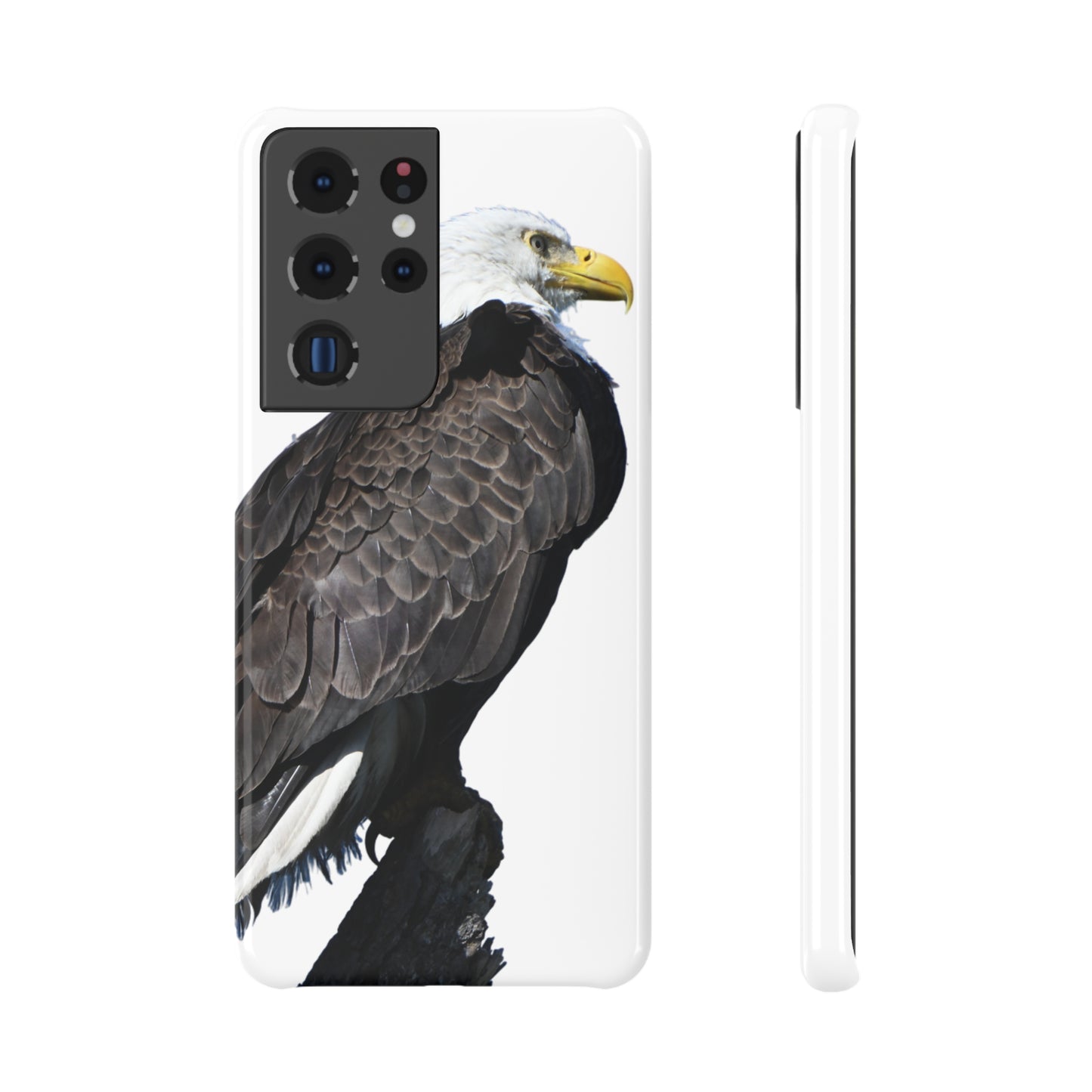 Eagle Slim Snap Case, Wildlife Phone Cover, Nature Lover Gift, Bird Photography Case, Outdoor Enthusiast Accessory