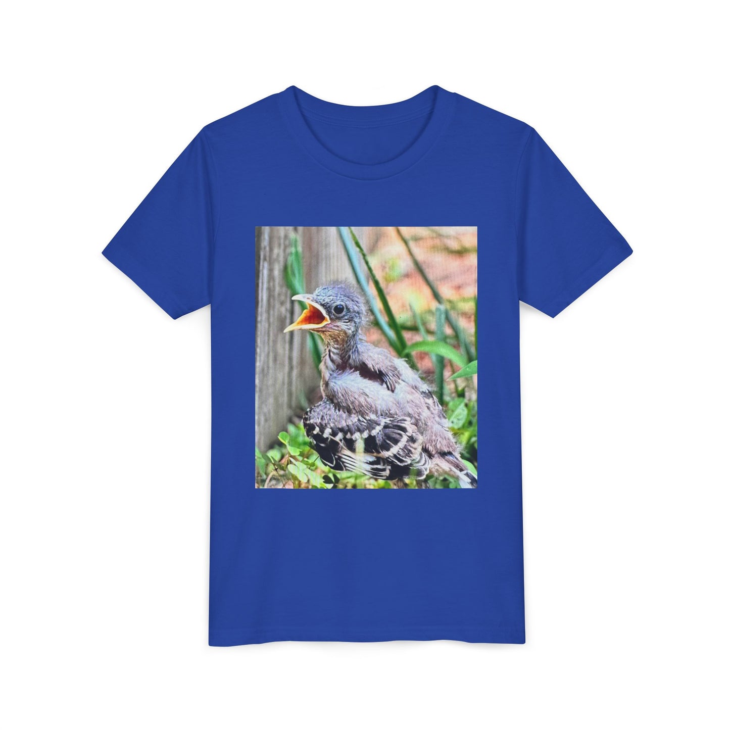 Youth Bird Graphic Tee - Cute Baby Bird T-Shirt, Nature Lovers Gift, Kids Apparel, Animal Tee, Spring Fashion, Eco-Friendly