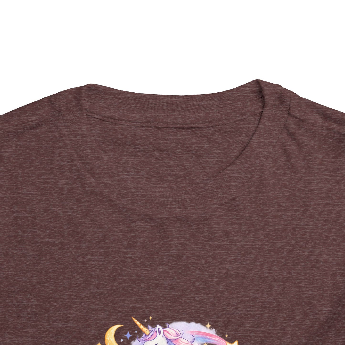 Toddler Tee — Dream Big Always Unicorn Graphic