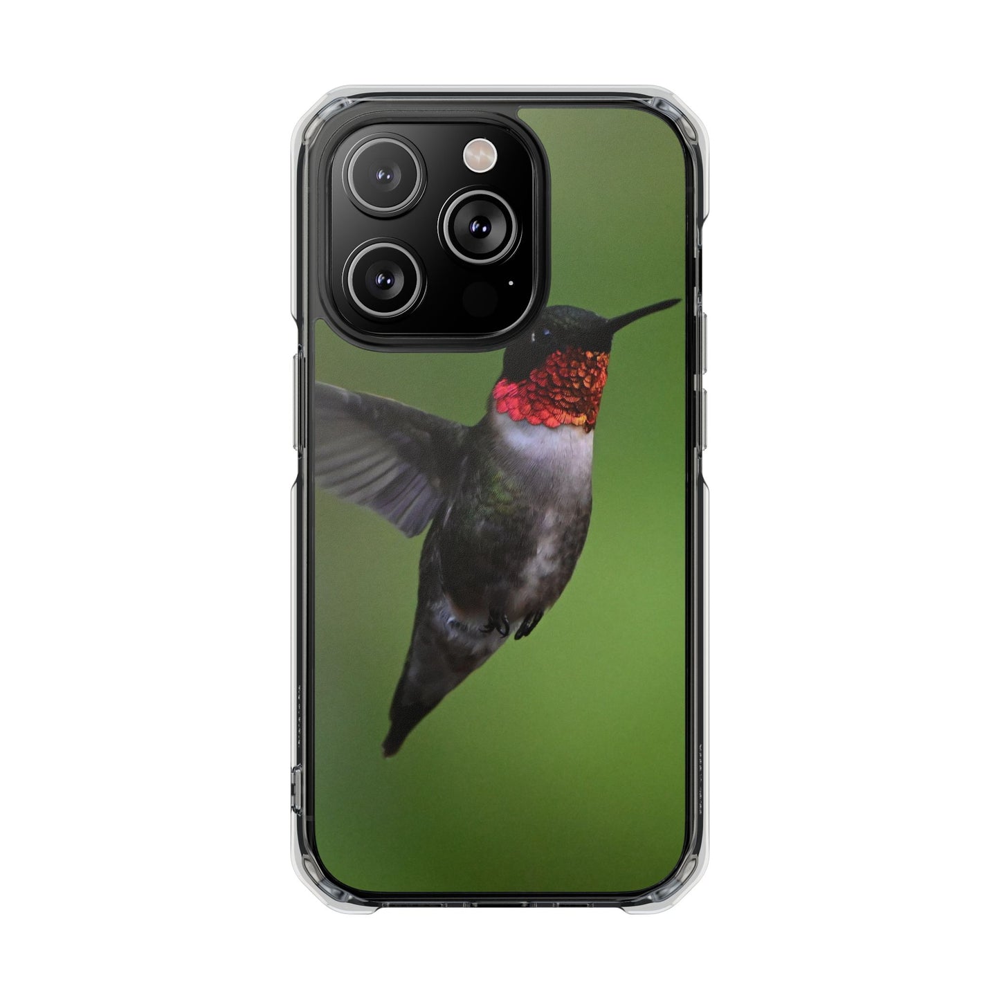 Hummingbird Phone Case with Clear Impact Design, Gift for Nature Lovers, Unique Phone Accessory, Protective Case, Bird Enthusiast Gift