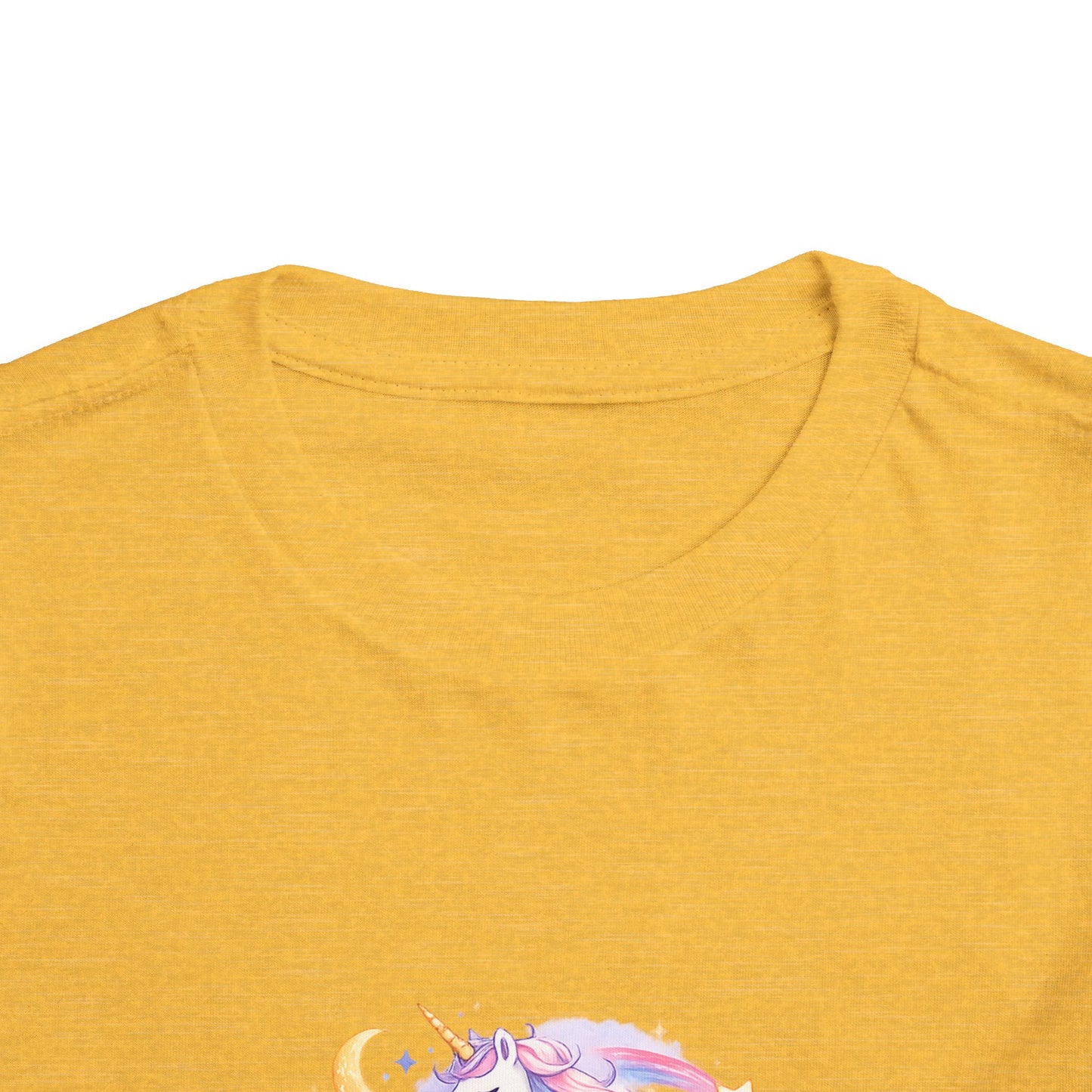 Toddler Tee — Dream Big Always Unicorn Graphic