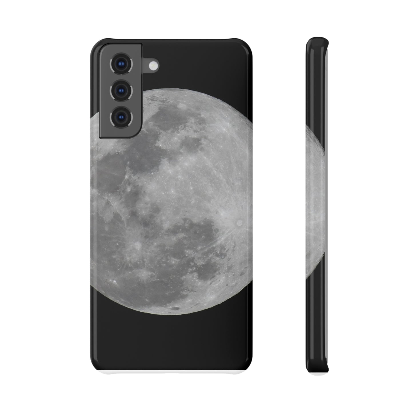 Moon Phase Slim Snap Case, Celestial Phone Cover, Lunar Design Case, Galaxy Gift for Star Lovers, Night Sky Accessories