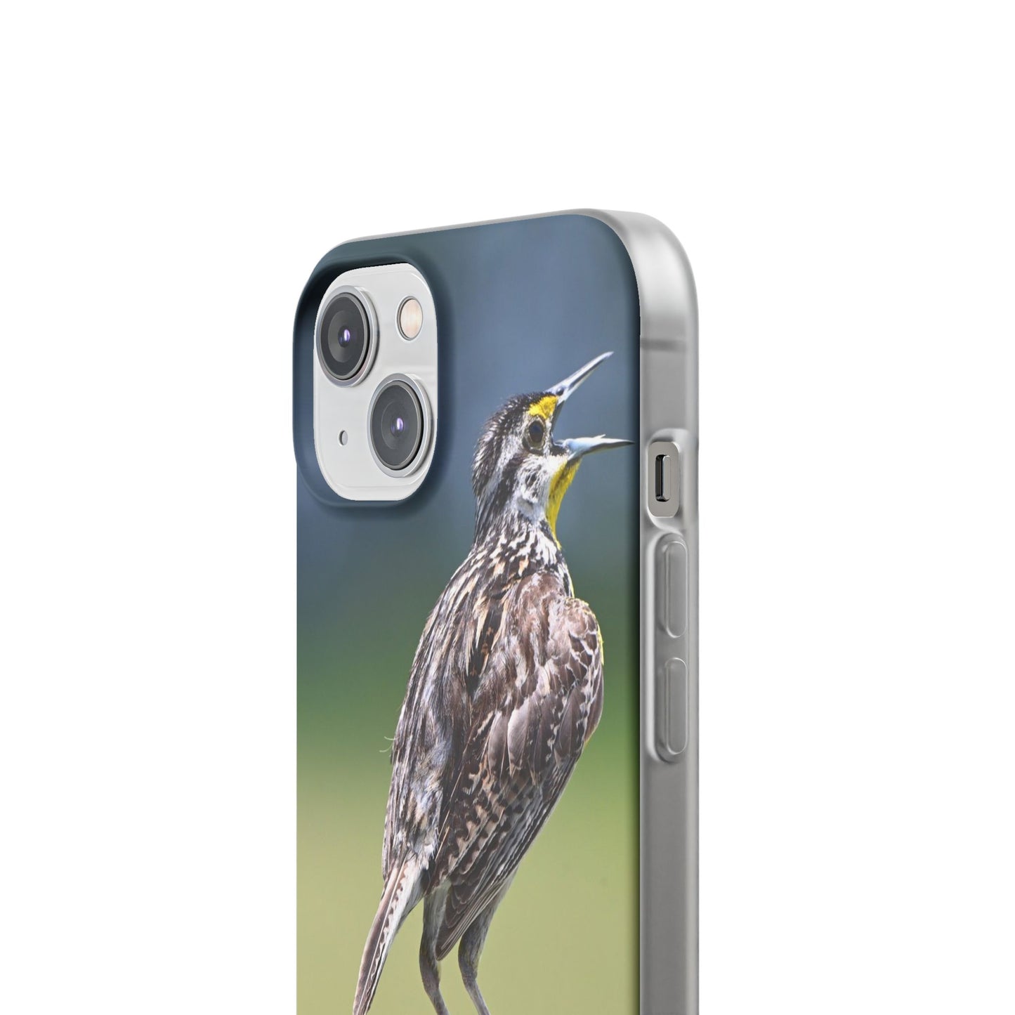 Singing Meadowlark Phone Case – Nature Bird Photo Flexi Case