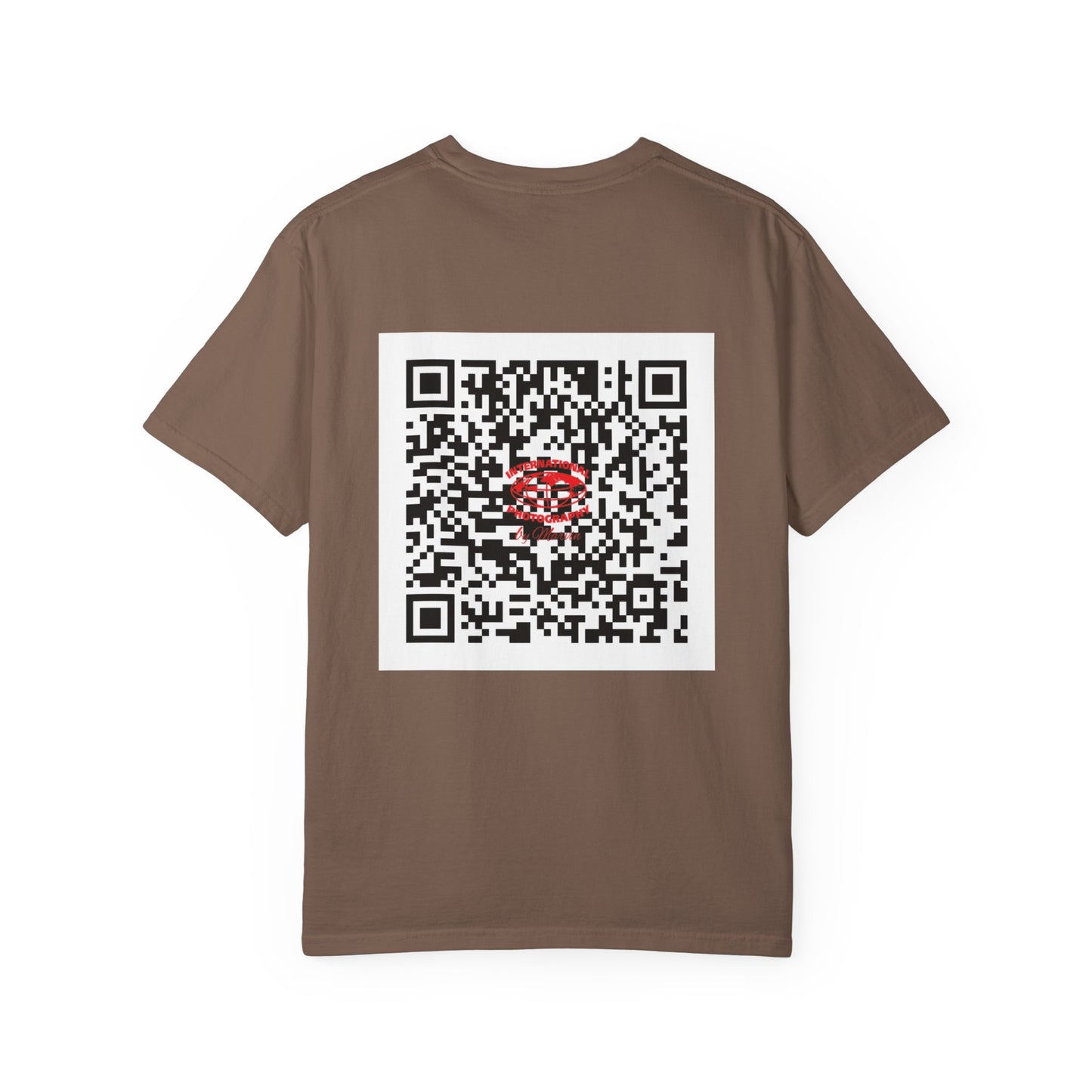 Photography Lover's Unisex T-Shirt, Travel Gift, Graphic Tee, Unique QR Code Design, International Photography Merchandise