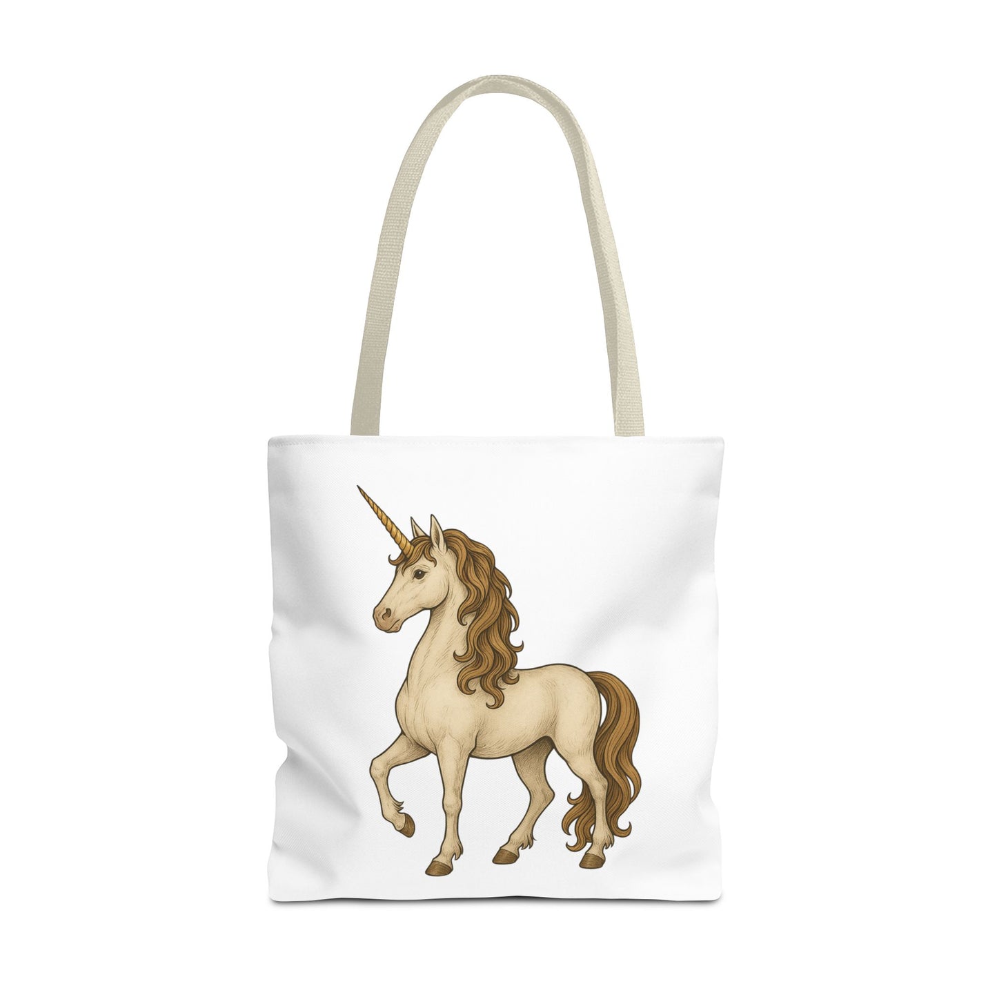 Unicorn Tote Bag, Cute Unicorn Bag, Graphic Tote for Kids, Stylish Carryall, Birthday Gift, AOP Tote, Eco-Friendly Shopping Bag