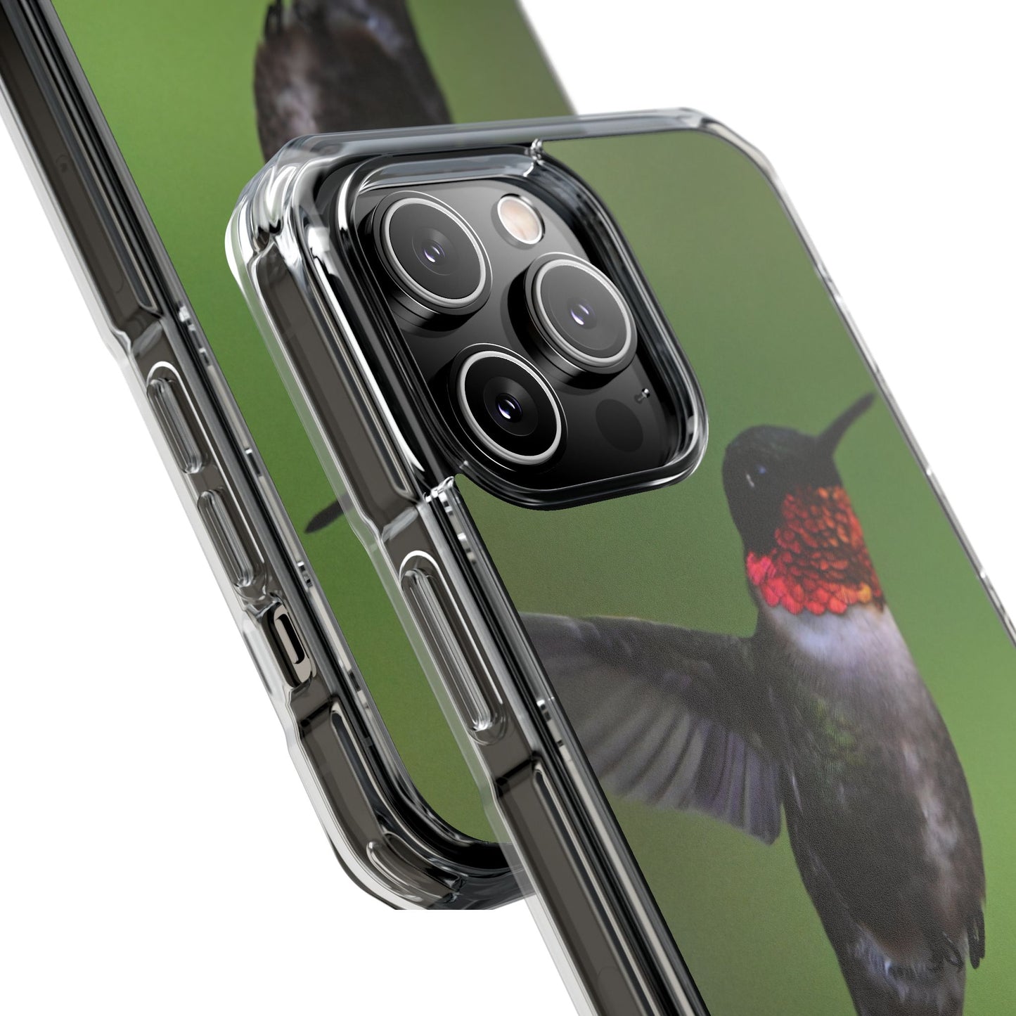 Hummingbird Phone Case with Clear Impact Design, Gift for Nature Lovers, Unique Phone Accessory, Protective Case, Bird Enthusiast Gift