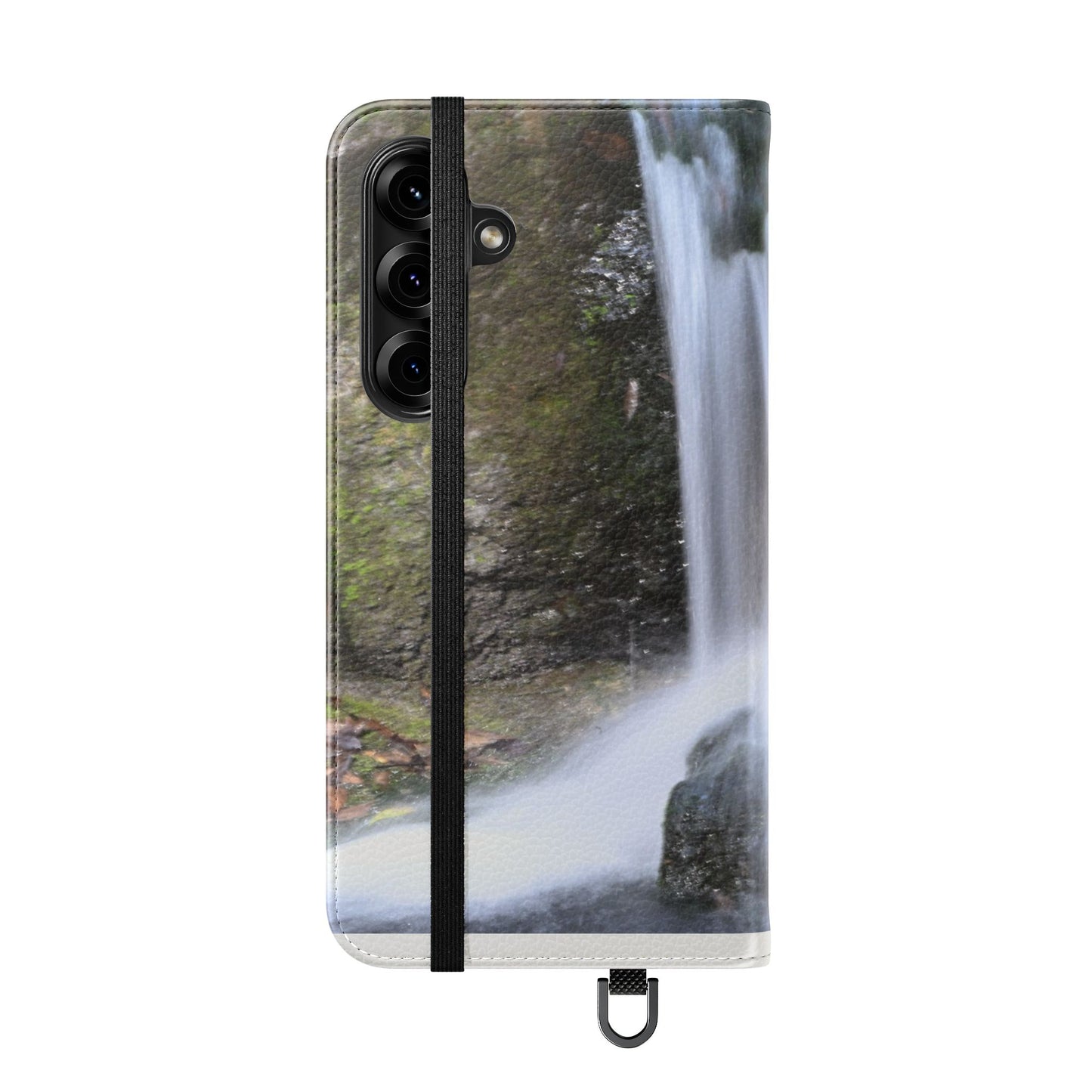 Scenic Waterfall Flip Case, Nature Phone Wallet, Eco-Friendly Phone Accessory, Gift for Nature Lovers, Travel Must-Have