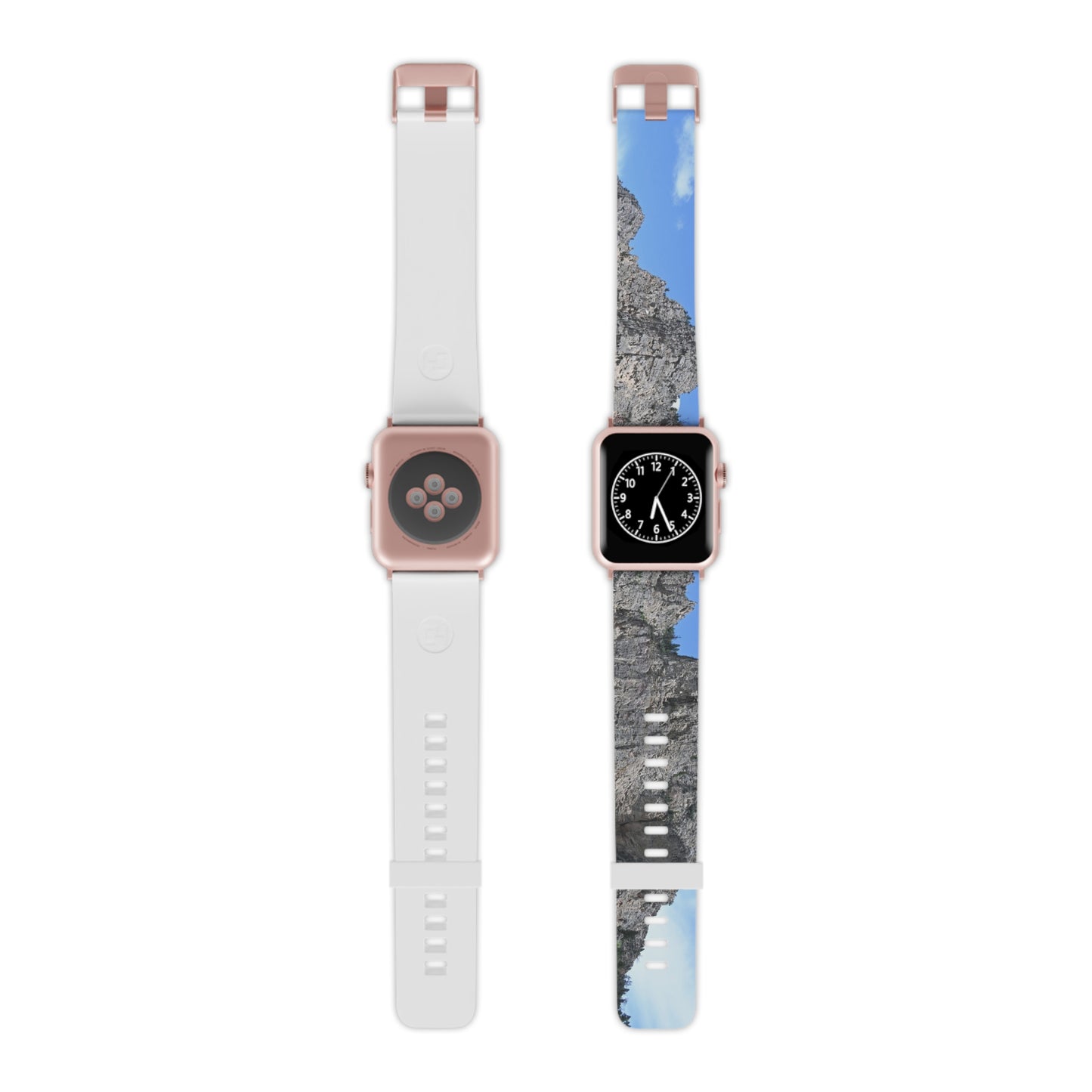 Mountain Sky Apple Watch Band, Nature Inspired Watch Strap, Gift for Adventurers, Casual Wear, Unique Watch Accessory