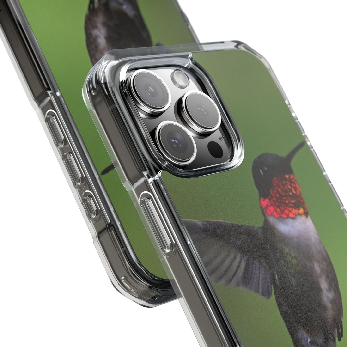 Hummingbird Phone Case with Clear Impact Design, Gift for Nature Lovers, Unique Phone Accessory, Protective Case, Bird Enthusiast Gift