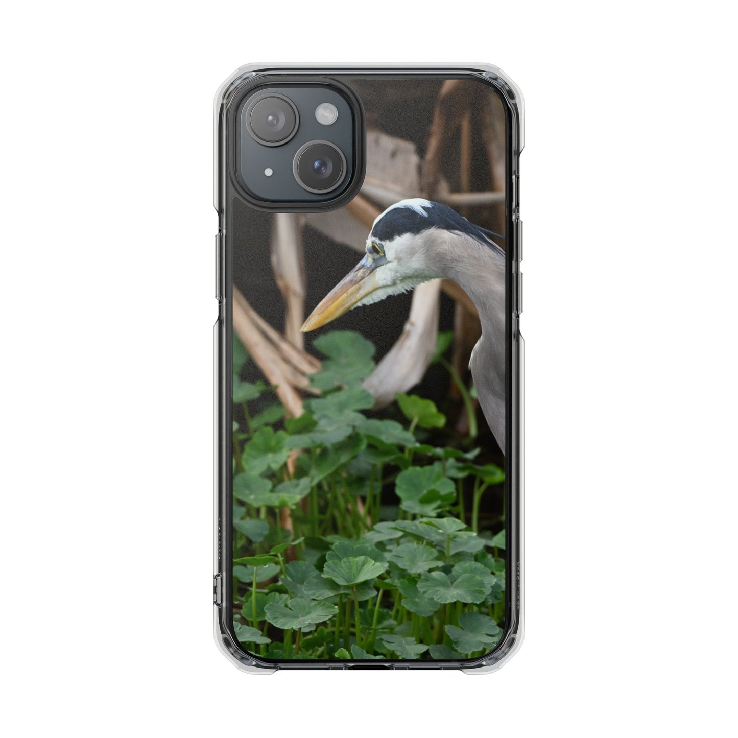 Great Blue Heron Phone Case with Clear Impact Design, Gift for Nature Lovers, Unique Phone Accessory, Protective Case, Bird Enthusiast Gift