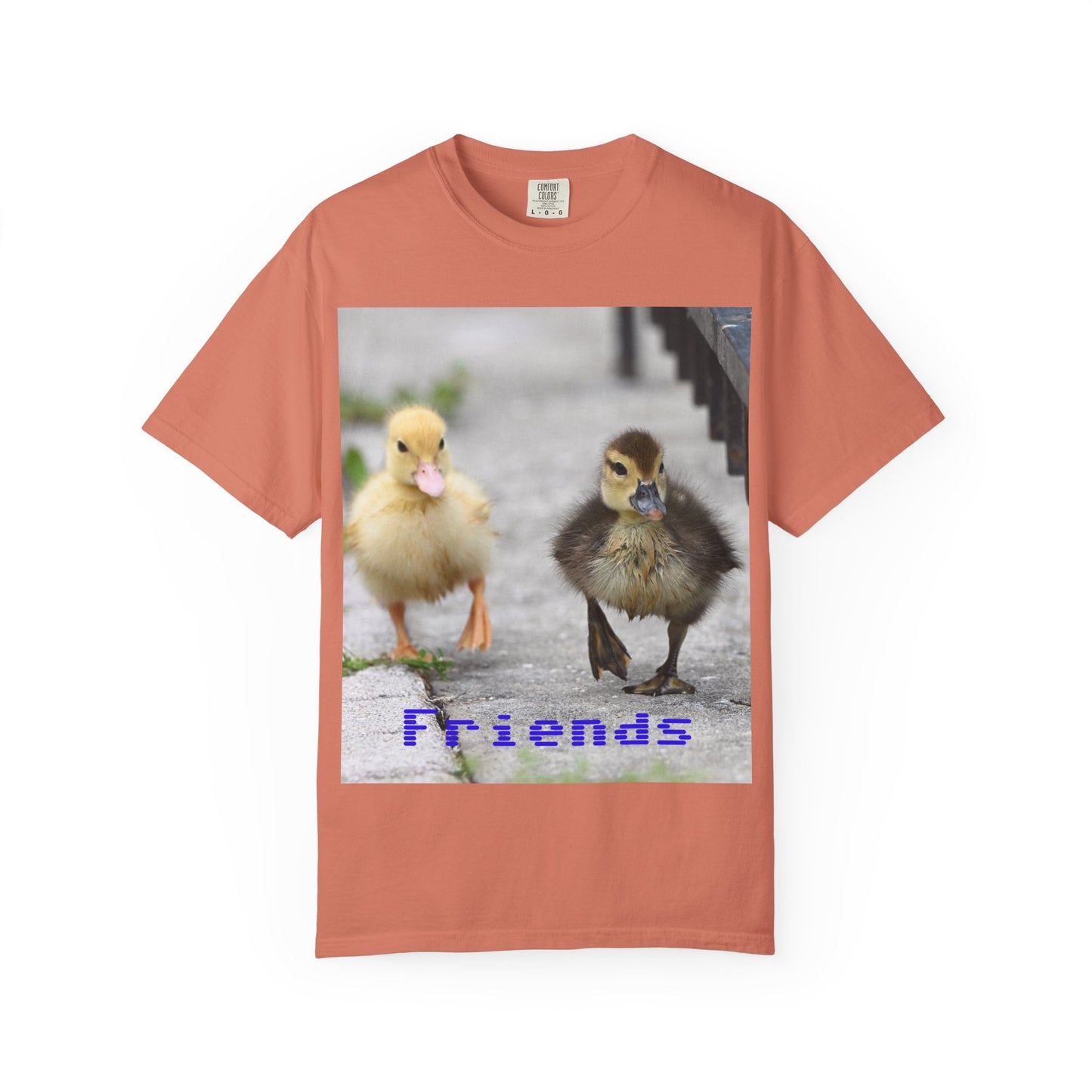 Friends Graphic T-Shirt, Cute Animal Tee, Unisex Casual Wear, Gift for Animal Lovers, Friendship Day Apparel