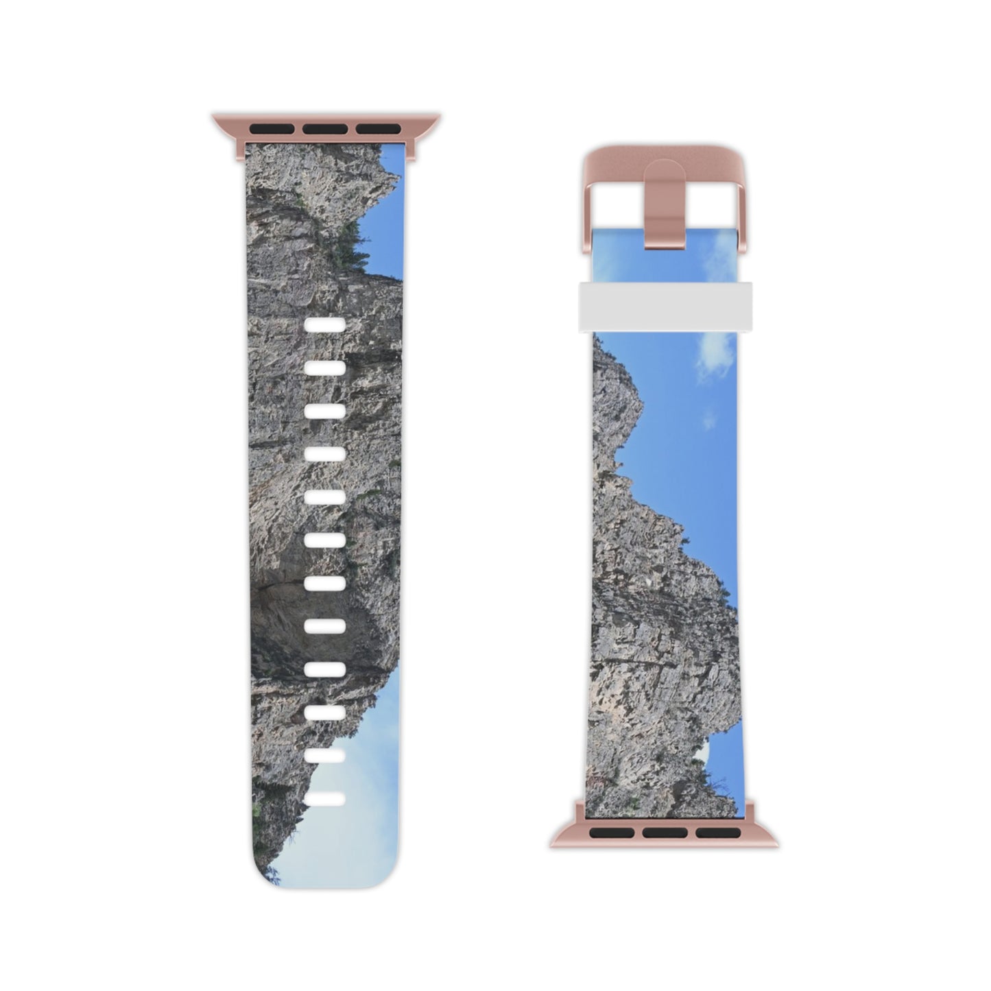 Mountain Sky Apple Watch Band, Nature Inspired Watch Strap, Gift for Adventurers, Casual Wear, Unique Watch Accessory