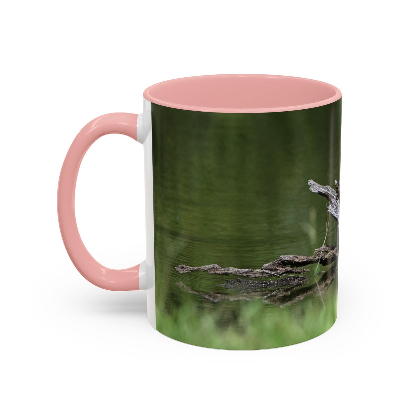 Nature-Inspired Coffee Mug with 'Coffee Time' Design - Perfect Gift for Nature Lovers
