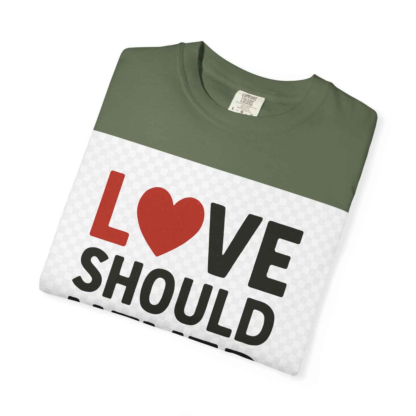 Love Should Never Hurt Unisex T-Shirt, Empowerment Tee, Gift for Couples, Awareness Shirt, Casual Comfort Wear