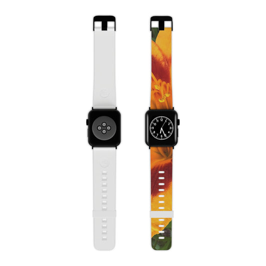Vibrant Floral Apple Watch Band, Colorful Watch Strap, Summer Accessories for Women, Gift for Her, Mood Booster Band