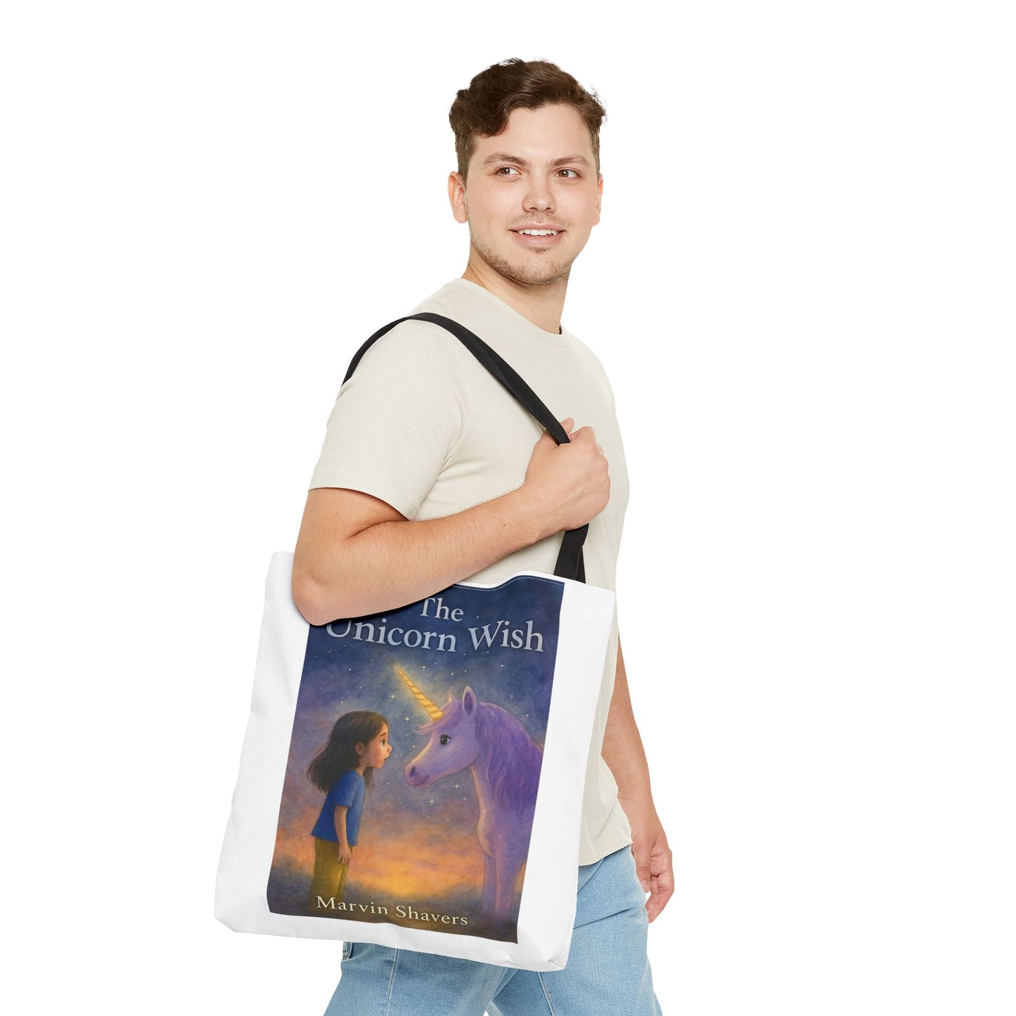 Unicorn Wish Tote Bag – Perfect for Dreamers and Readers