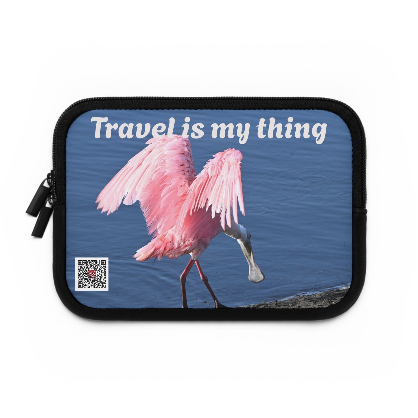Travel-Inspired Laptop Sleeve - Perfect Gift for Travelers, Laptop Case, Tech Accessory, Unique Gift, Travel Enthusiast