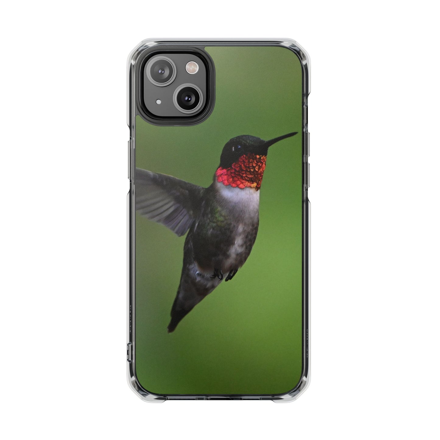 Hummingbird Phone Case with Clear Impact Design, Gift for Nature Lovers, Unique Phone Accessory, Protective Case, Bird Enthusiast Gift