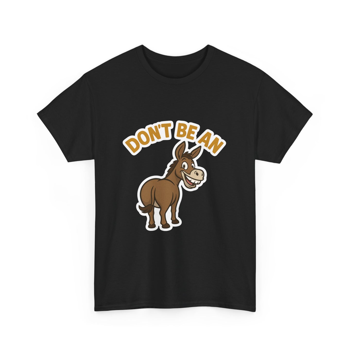Funny Donkey Graphic Tee - Unisex Heavy Cotton Shirt