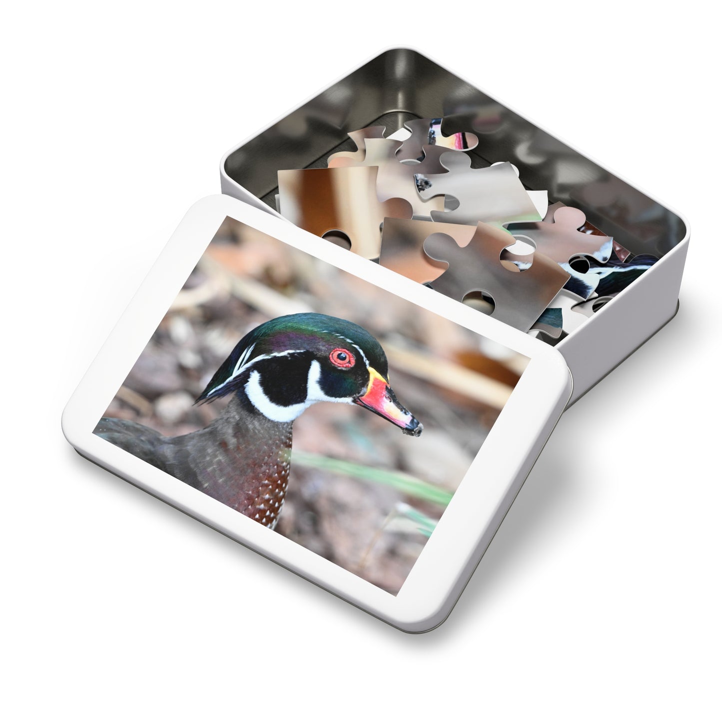 Wood Duck Puzzle, Relaxing Jigsaw Game, Unique Gift for Nature Lovers, Fun Family Activity, Bird Enthusiast Puzzle
