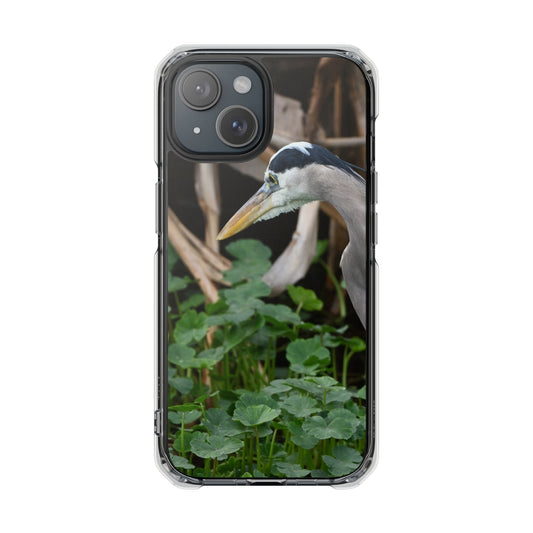 Great Blue Heron Phone Case with Clear Impact Design, Gift for Nature Lovers, Unique Phone Accessory, Protective Case, Bird Enthusiast Gift
