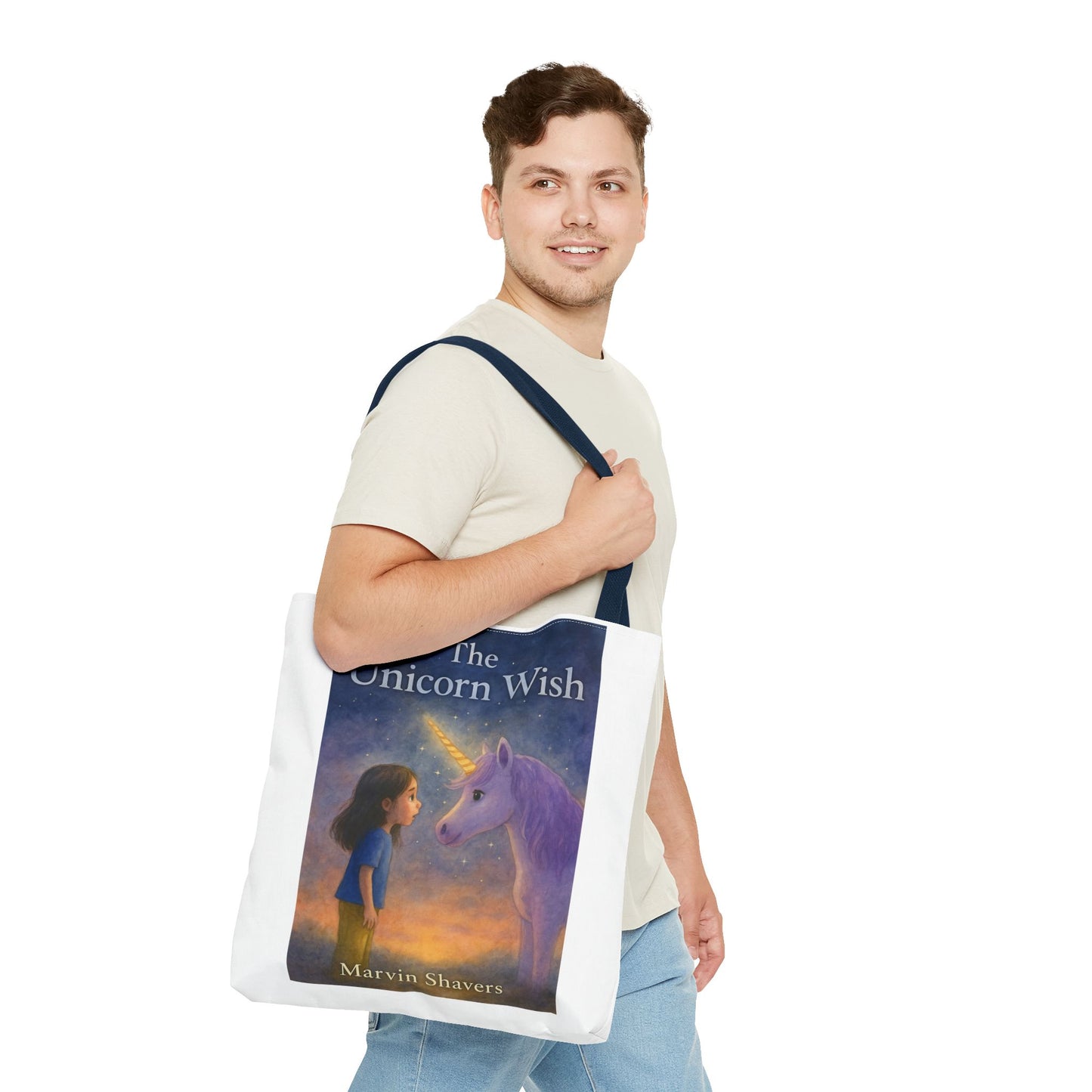 Unicorn Wish Tote Bag – Perfect for Dreamers and Readers