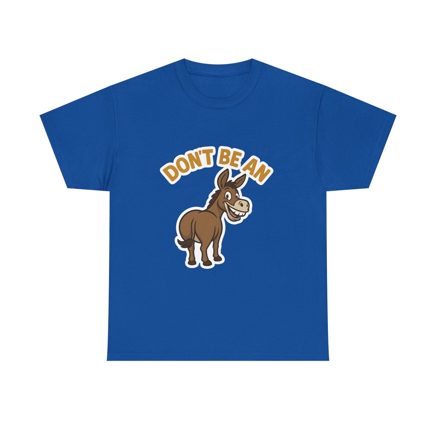 Funny Donkey Graphic Tee - Unisex Heavy Cotton Shirt