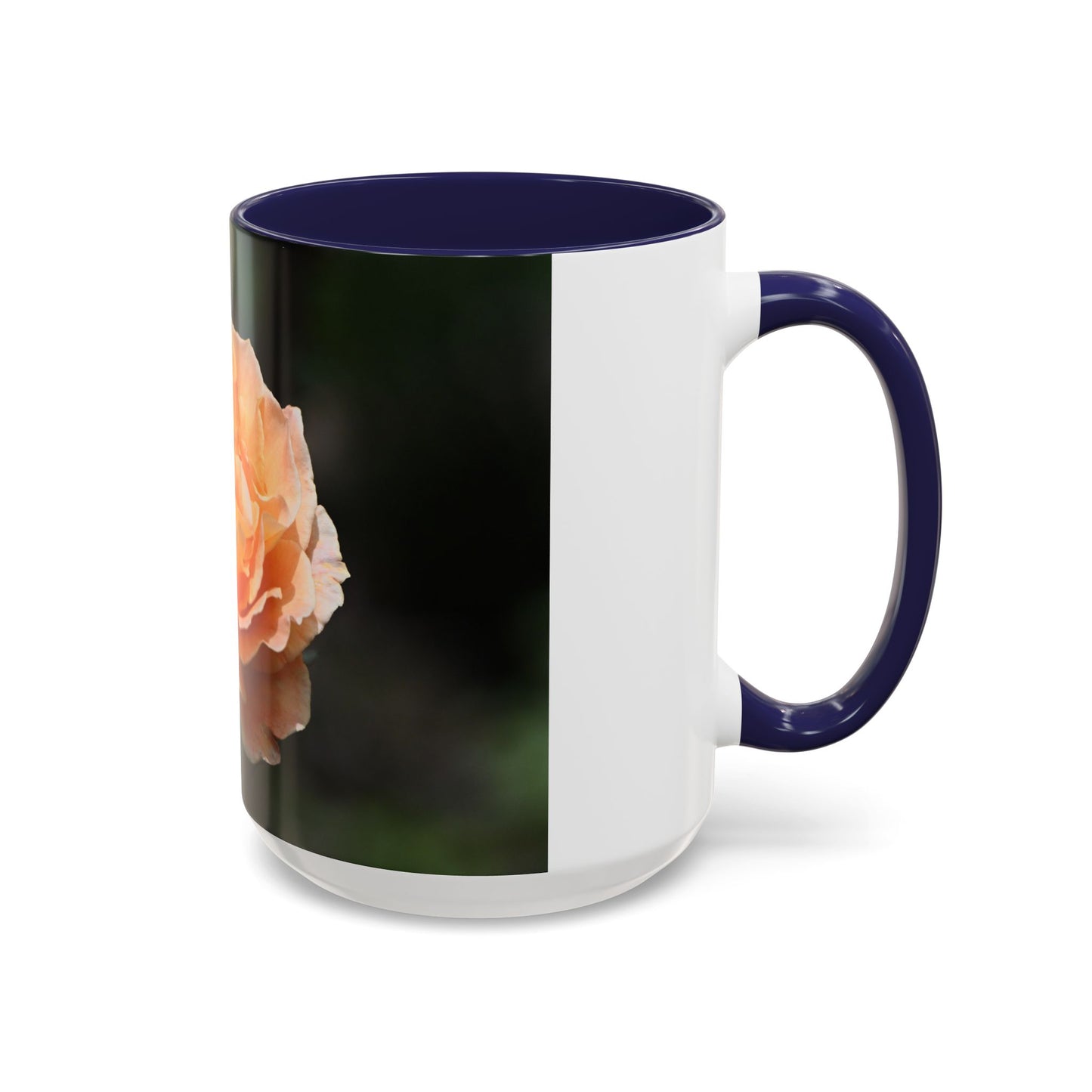 Floral Accent Coffee Mug - Stylish Drinkware for Nature Lovers, Gift for Her, Home Decor, Tea Lovers, Floral Gifts