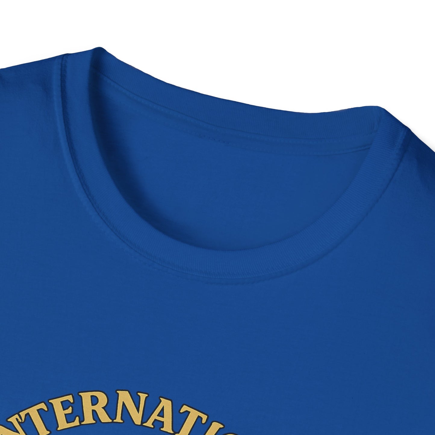 International Photography Graphic T‑Shirt — "International Photography by Marcin" Vintage Logo Tee