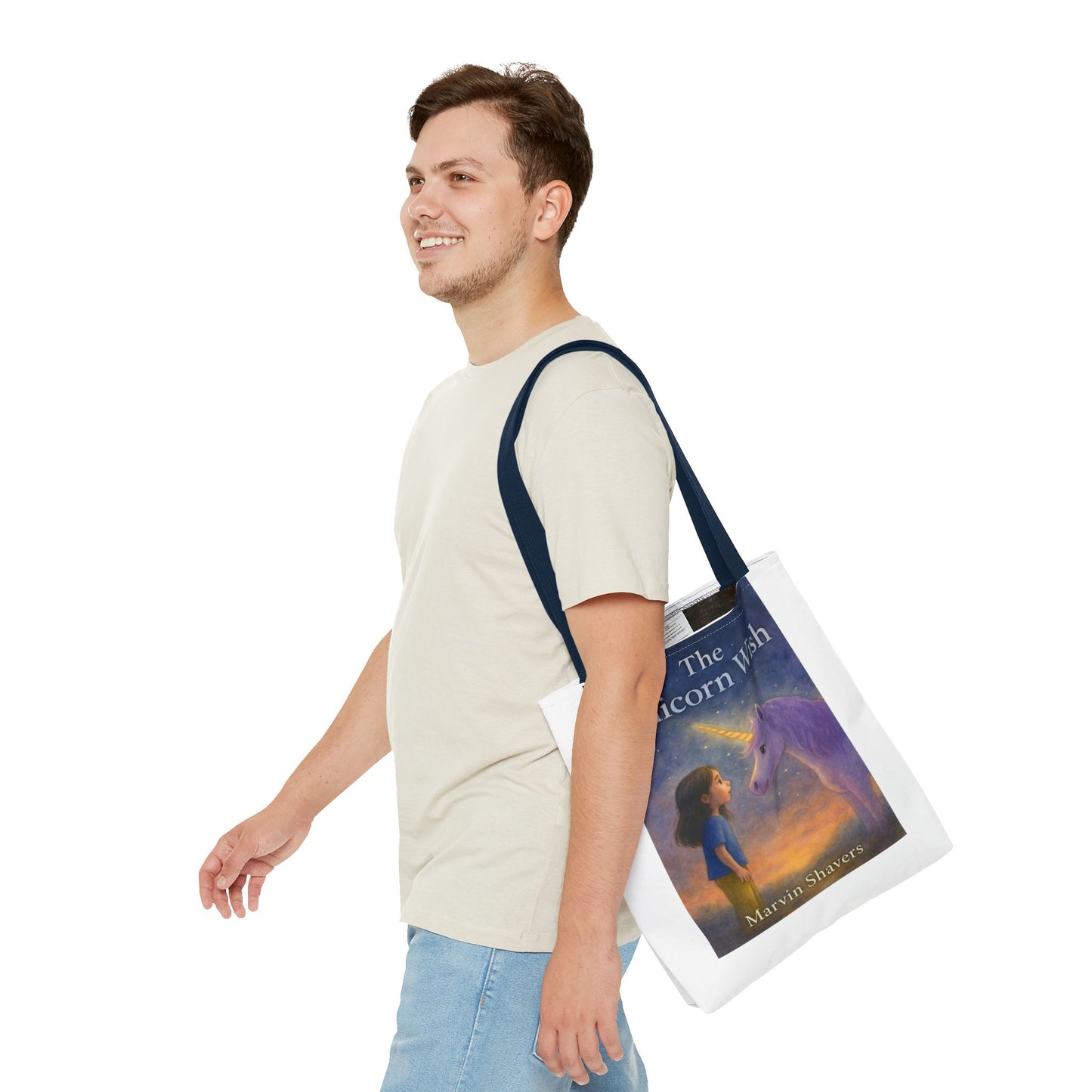 Unicorn Wish Tote Bag – Perfect for Dreamers and Readers