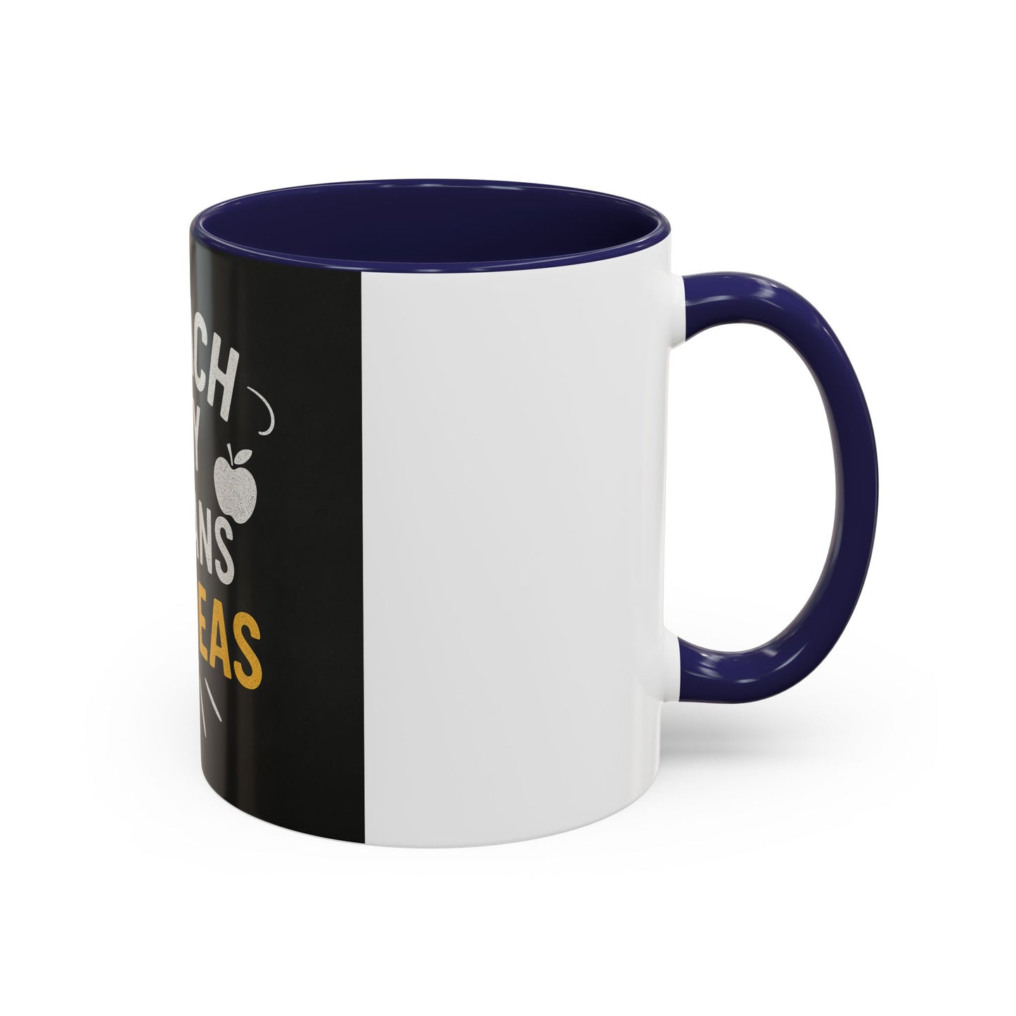 Teacher's Motivational Coffee Mug | I Teach Tiny Humans Big Ideas | Gift for Educators, Classroom Decor, School Supplies