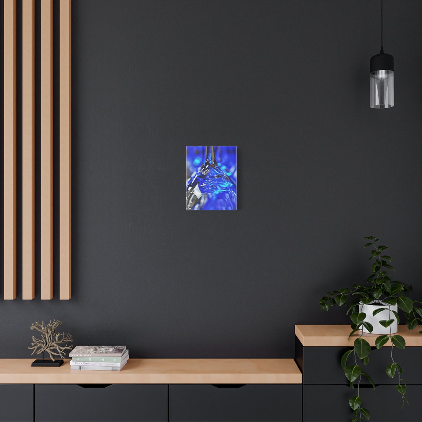 Blue Reflection Canvas Art Print