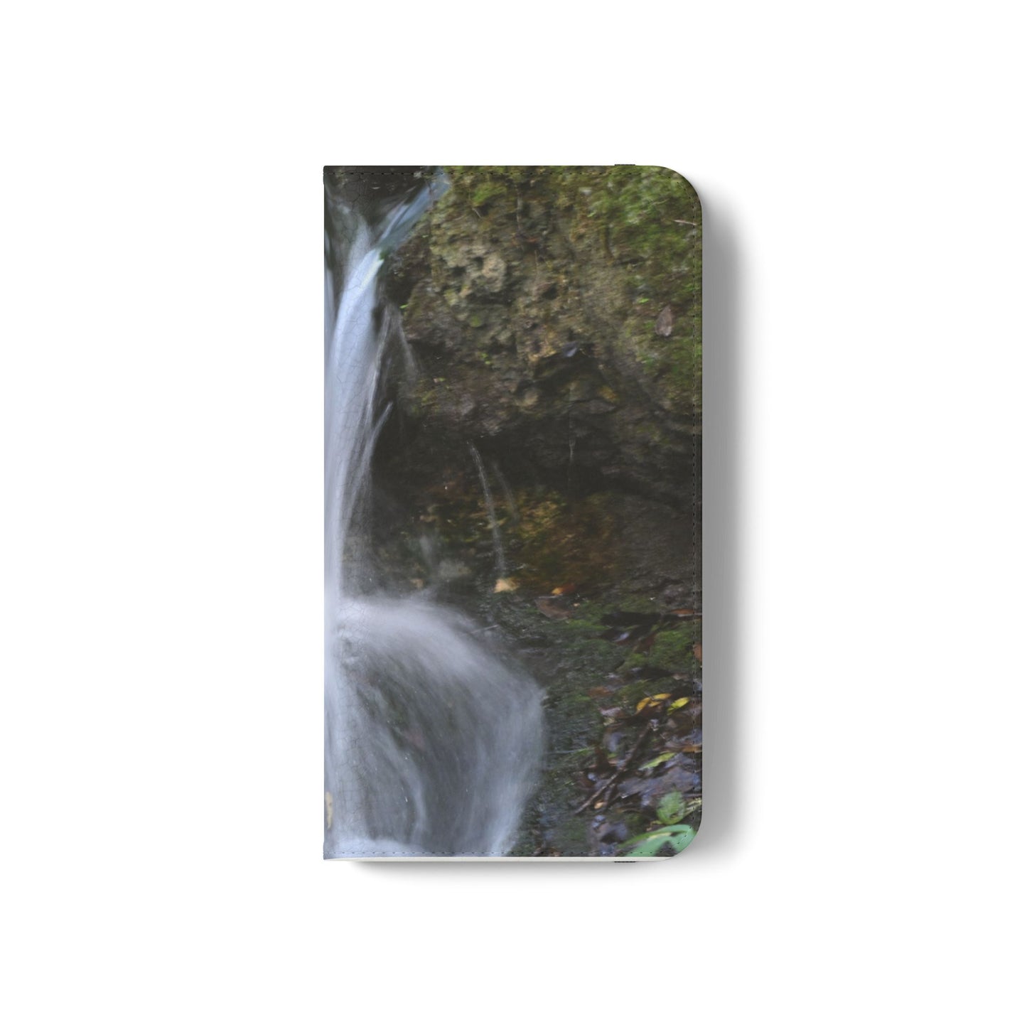 Scenic Waterfall Flip Case, Nature Phone Wallet, Eco-Friendly Phone Accessory, Gift for Nature Lovers, Travel Must-Have