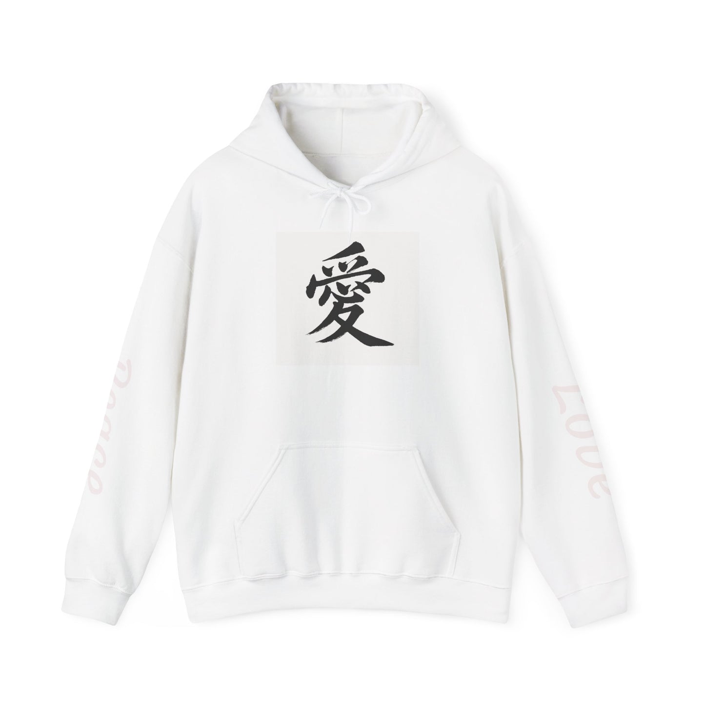 Unisex Love & Peace Hoodie - Cozy Streetwear, Gift for Friends, Casual Wear, Unique Fashion Statement, Zen Vibes