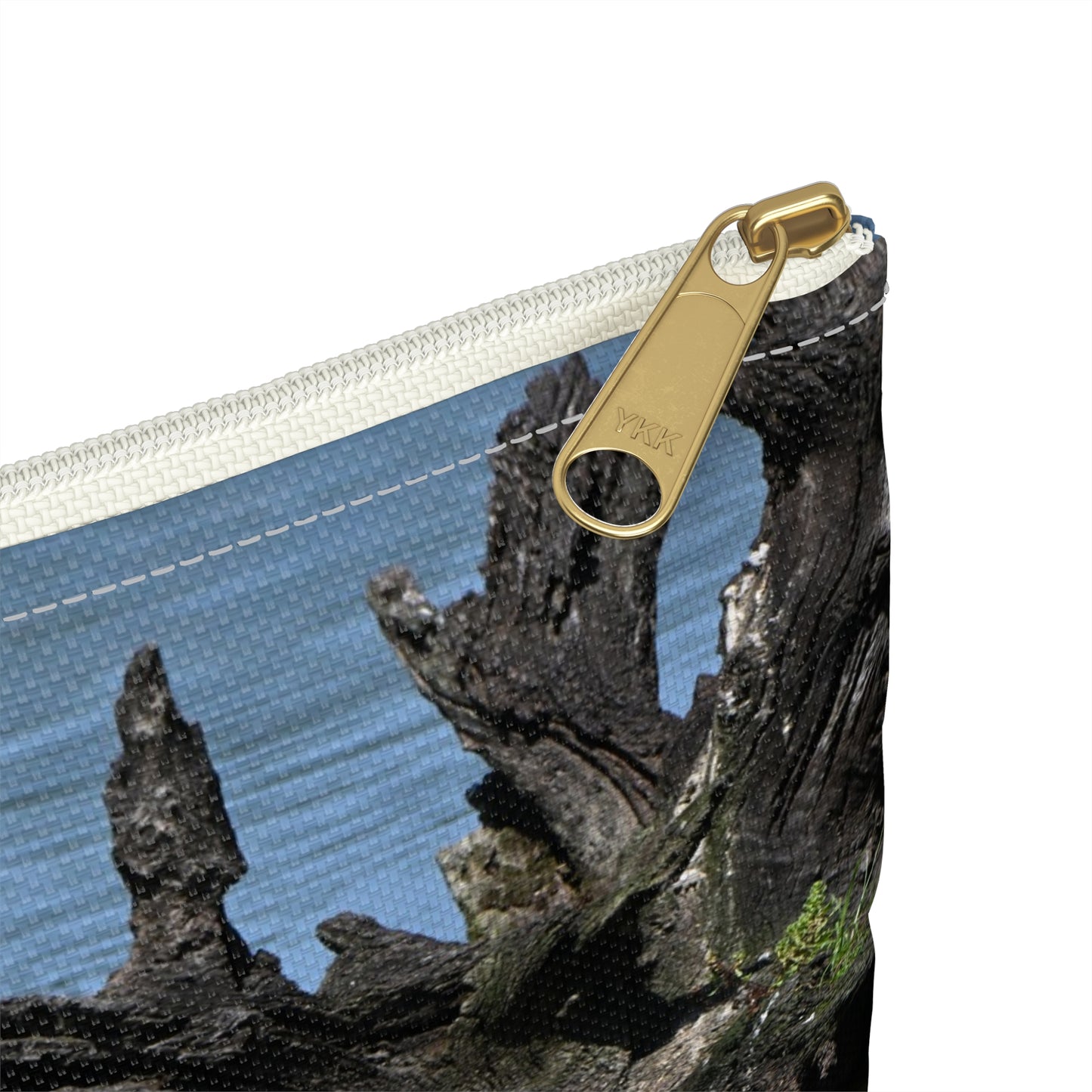Serene Nature Accessory Pouch – Bird Reflections, Travel Bag, Makeup Organizer, Eco-Friendly Gift, Wildlife Lover Item