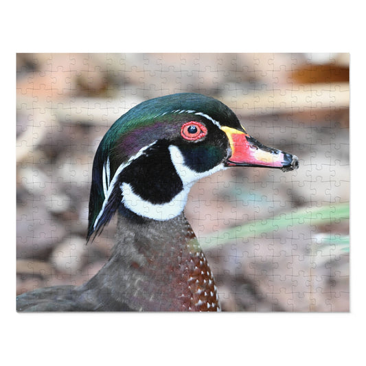 Wood Duck Puzzle, Relaxing Jigsaw Game, Unique Gift for Nature Lovers, Fun Family Activity, Bird Enthusiast Puzzle