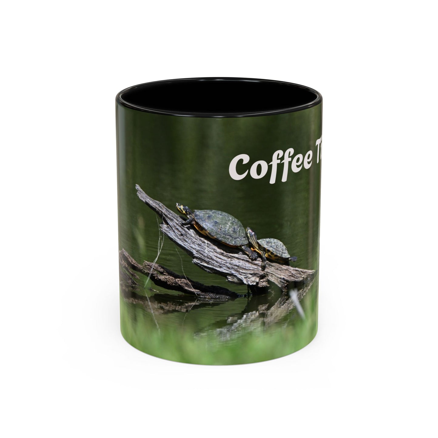 Nature-Inspired Coffee Mug with 'Coffee Time' Design - Perfect Gift for Nature Lovers