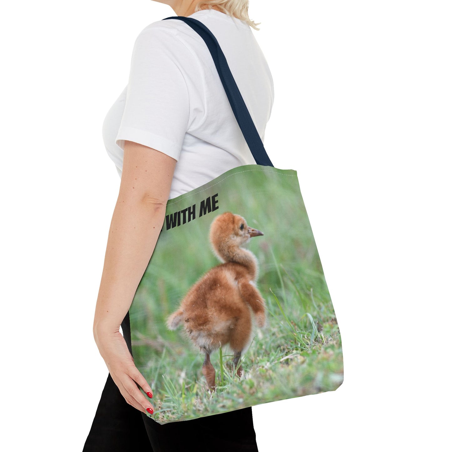 Adorable Chick Tote Bag - Perfect for Bird Lovers, Casual Outings, Eco-Friendly Shopping, Gift for Nature Enthusiasts, Spring Celebrations