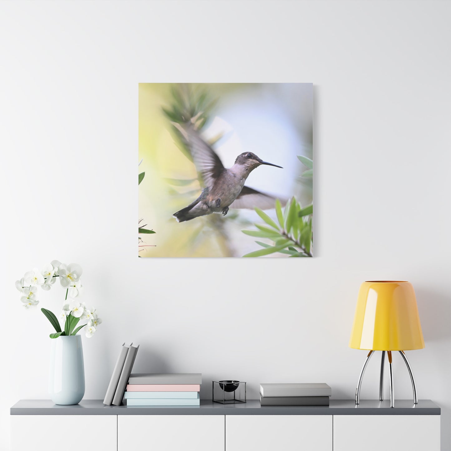 Hummingbird Canvas Wall Art — Matte Stretched 1.25"