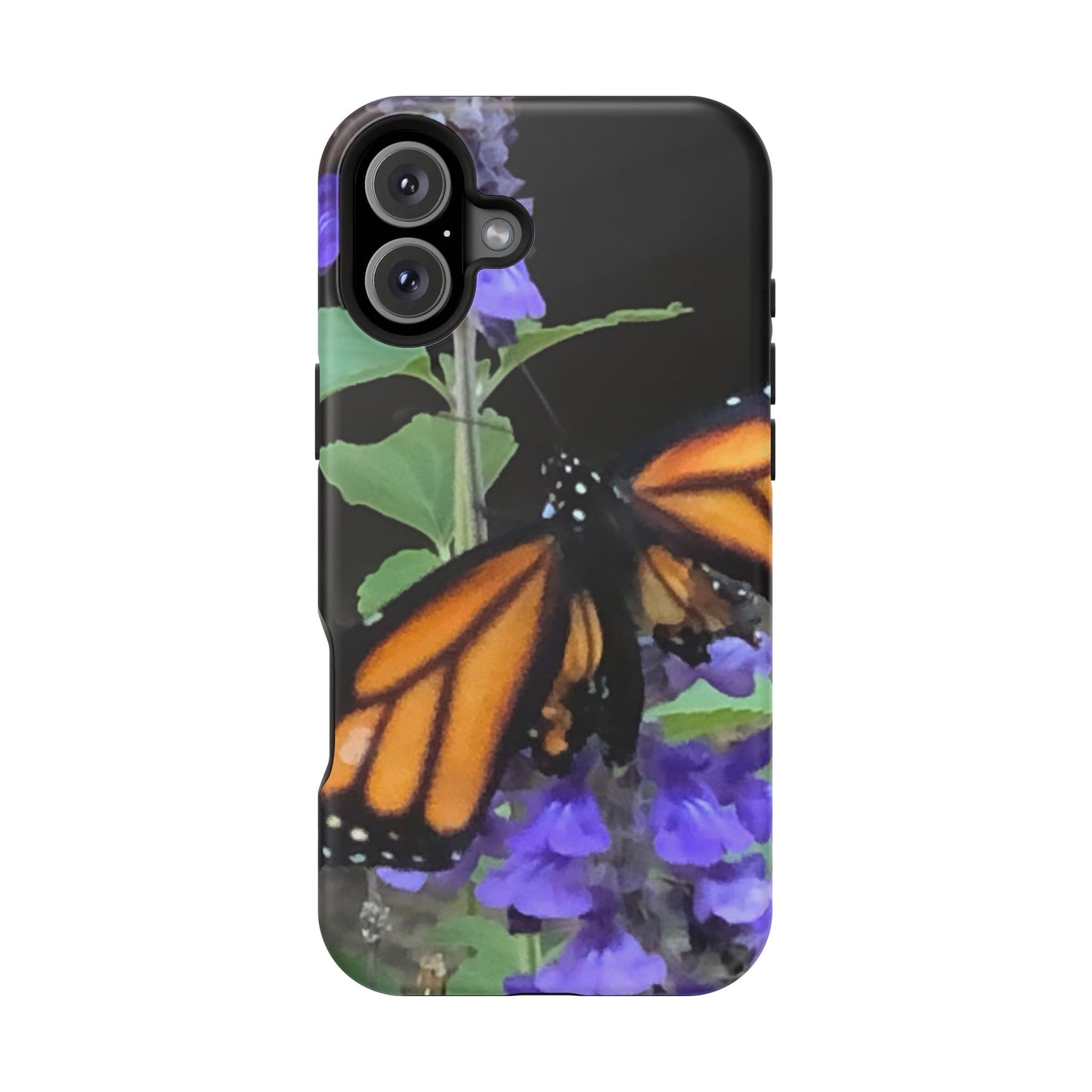Butterfly Floral Magnetic Tough Cases, Nature Phone Cases, Gift for Nature Lovers, Eco-Friendly Cell Phone Case, Unique Smartphone Accessory