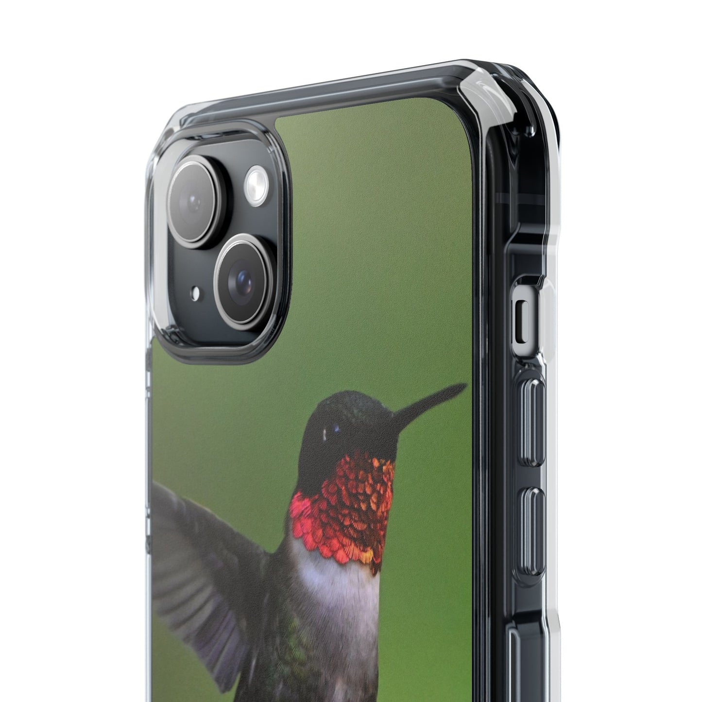 Hummingbird Phone Case with Clear Impact Design, Gift for Nature Lovers, Unique Phone Accessory, Protective Case, Bird Enthusiast Gift