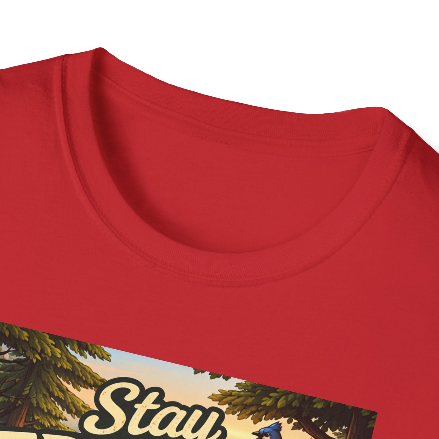 Stay Trashy Raccoon T-Shirt — Funny Garbage Bandit Graphic Tee