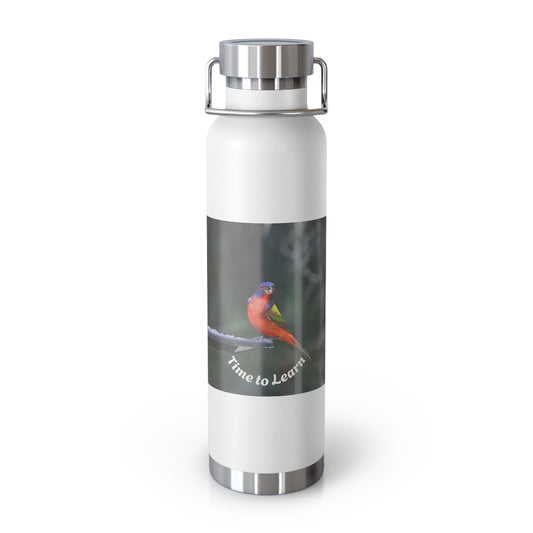 Painted Bunting, Insulated Water Bottle with Photography Design, Travel Mug, Eco-friendly Gift, Adventure Accessory, Perfect for Photographers, [...]