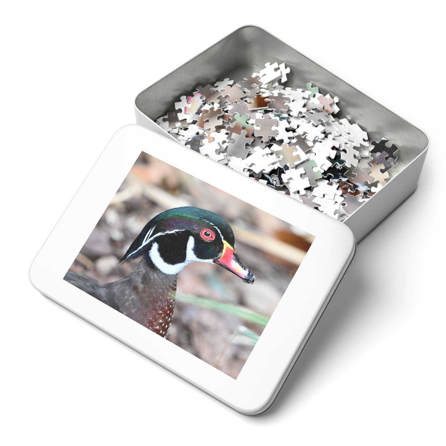 Wood Duck Puzzle, Relaxing Jigsaw Game, Unique Gift for Nature Lovers, Fun Family Activity, Bird Enthusiast Puzzle